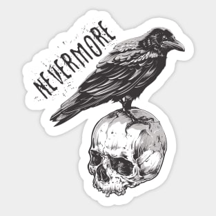 Nevermore Sticker